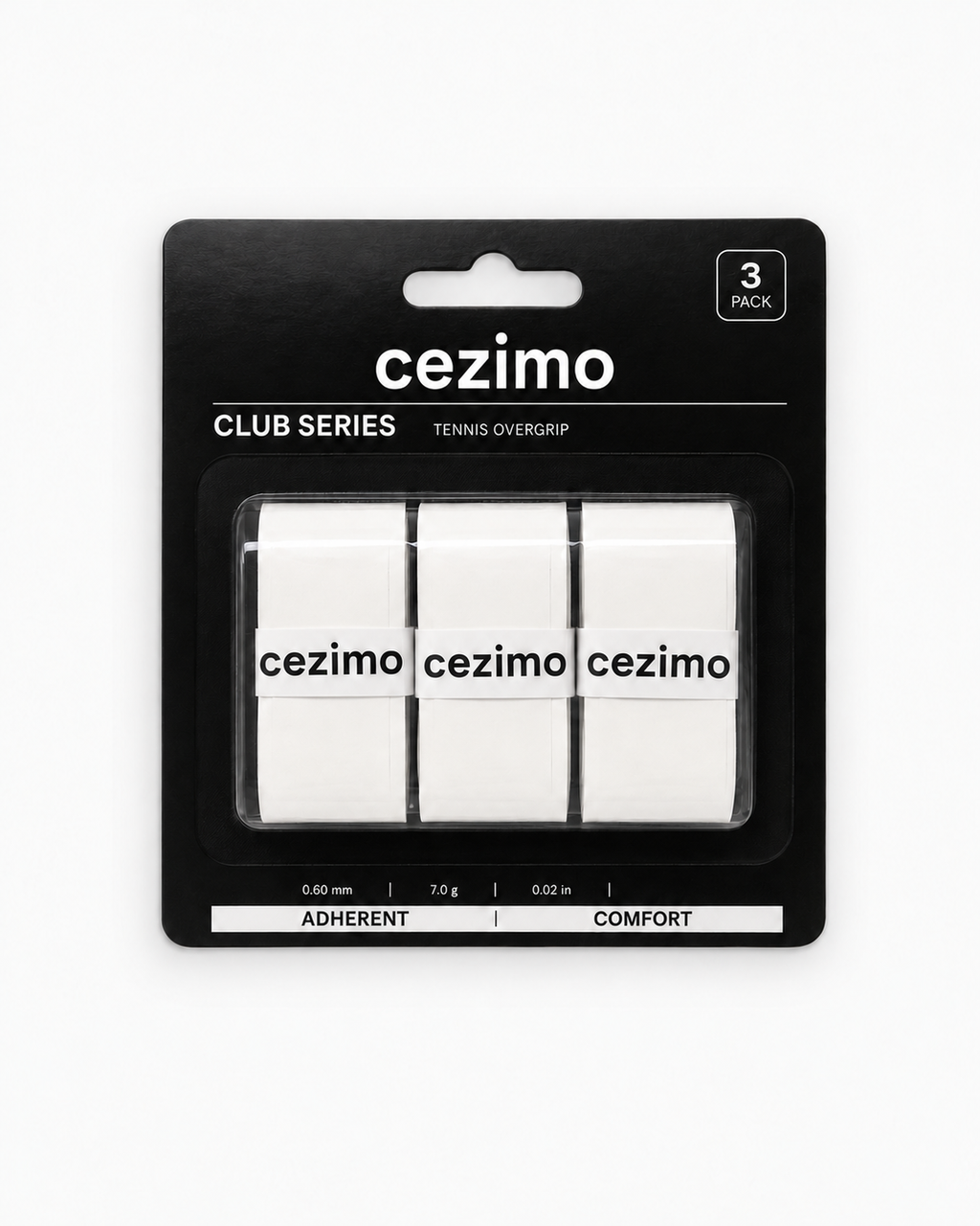 Cezimo Club Series Tennis Overgrip – 3 Pack
